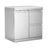 Single-Door Storage Cabinet with Two-Drawer Unit Module Single-Door Storage Cabinet with Two-Drawer Unit Module
