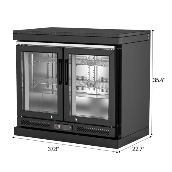 115L Double-Door Refrigerator Module