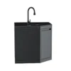 Wide-Angle Corner Cabinet with Sink Module Wide-Angle Corner Cabinet with Sink Module