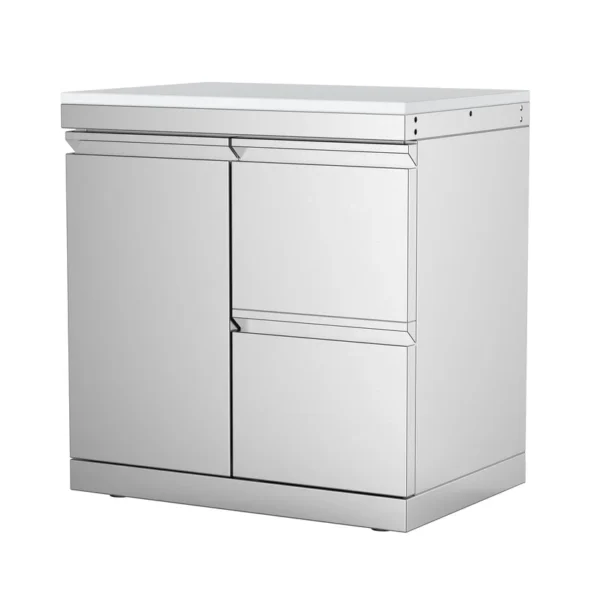 Single-Door Storage Cabinet with Two-Drawer Unit Module Single-Door Storage Cabinet with Two-Drawer Unit Module