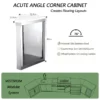 Acute-Angle Corner Cabinet Module Acute-Angle Corner Cabinet Module