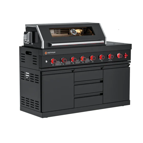 99500 BTU Outdoor Kitchen Grill Island