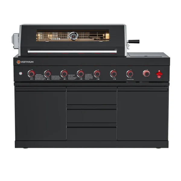 99500 BTU Outdoor Kitchen Grill Island