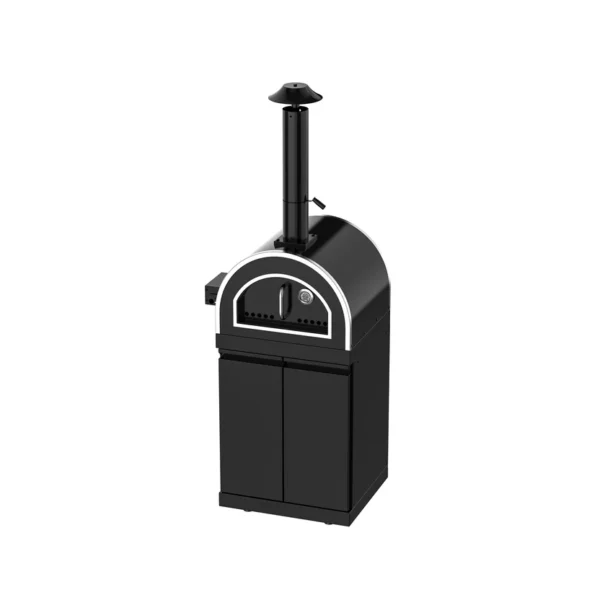Pizza Oven Cabinet with Double-Door Storage Module