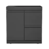 Single-Door Storage Cabinet with Two-Drawer Unit Module Single-Door Storage Cabinet with Two-Drawer Unit Module