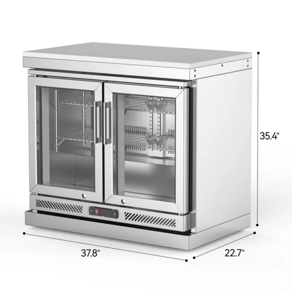 115L Double-Door Refrigerator Module